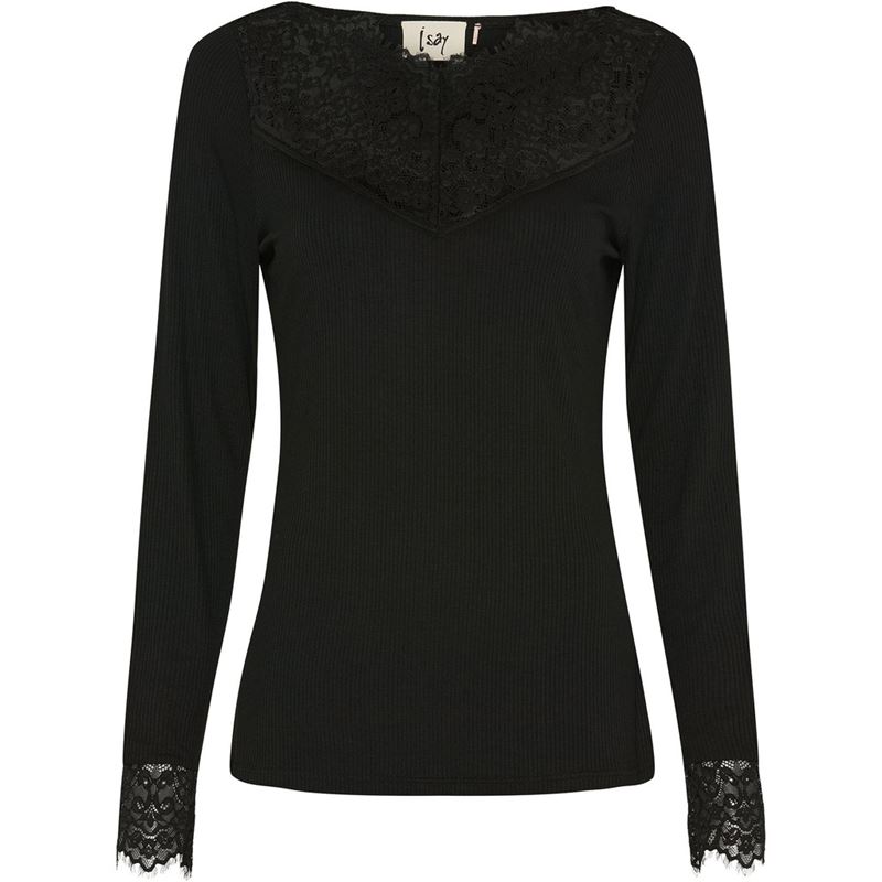 Blusar/Skjortor - Dee Lace Blouse – Black